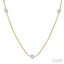 Diamond Station Necklace