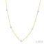 Diamond Station Necklace