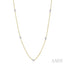 Diamond Station Necklace