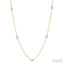 Diamond Station Necklace