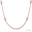 Diamond Station Necklace