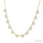Halfway Fusion Diamond Necklace