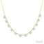 Halfway Fusion Diamond Necklace