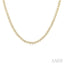 Illusion Diamond Tennis Necklace