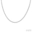 Illusion Diamond Tennis Necklace