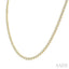 Illusion Diamond Tennis Necklace