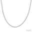 Illusion Diamond Tennis Necklace