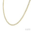 Illusion Diamond Tennis Necklace