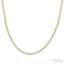 Illusion Diamond Tennis Necklace