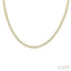 Illusion Diamond Tennis Necklace