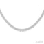 Double Row Diamond Necklace