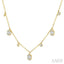Fusion Diamond Station Necklace