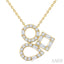 Mixed Shape Diamond Fashion Necklace