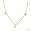Diamond Station Necklace