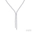 Diamond Tennis Y Necklace