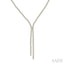 Diamond Tennis Y Necklace