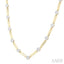Paperclip Lovebright Diamond Necklace