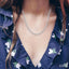 Spike Diamond Fashion Necklace