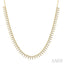 Spike Diamond Fashion Necklace