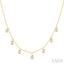 Fusion Diamond Station Necklace
