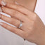 Round Diamond Twist Engagement Ring