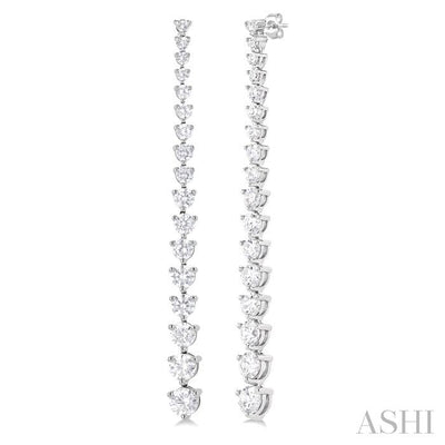 Riviera Diamond Long Earrings