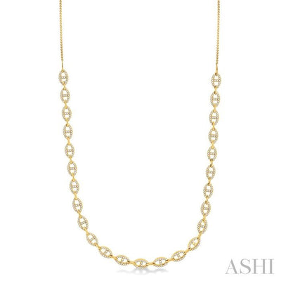 Mariner Link Diamond Fashion Necklace