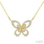 Butterfly Diamond Necklace