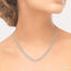 Spike Diamond Fashion Necklace
