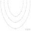 Diamond Station Long Necklace