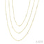 Diamond Station Long Necklace
