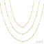 Diamond Station Long Necklace