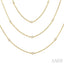 Diamond Station Long Necklace