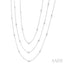 Diamond Station Long Necklace