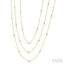 Diamond Station Long Necklace