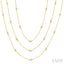 Diamond Station Long Necklace