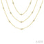 Diamond Station Long Necklace
