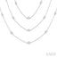 Diamond Station Long Necklace