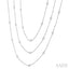 Diamond Station Long Necklace