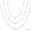 Diamond Station Long Necklace