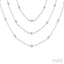 Diamond Station Long Necklace