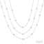 Diamond Station Long Necklace