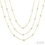 Diamond Station Long Necklace