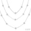 Diamond Station Long Necklace