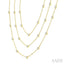 Diamond Station Long Necklace