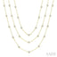 Diamond Station Long Necklace