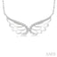 Angel Wings Diamond Necklace
