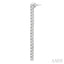 Diamond Tennis Long Earrings