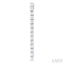 Diamond Tennis Long Earrings