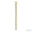 Diamond Tennis Long Earrings